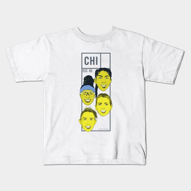 CHI Town 4 Kids T-Shirt by kwasi81